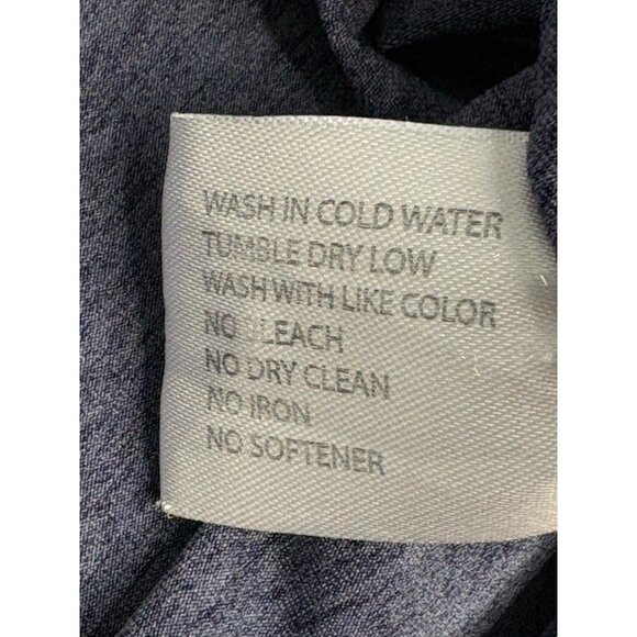 RHOBACK Golf Polo Mens 3XL Heather Blue Performance Stretch Short Sleeve Shirt - Picture 7 of 12